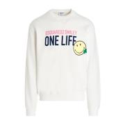 Eco Life Print Sweatshirt