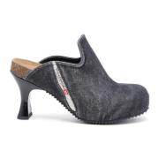 D-Woodstock W - Denim mules