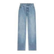 Højtaljede jeans