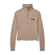 Fairtrade Bomuld Zip Jumper