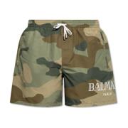 Camouflage badeshorts