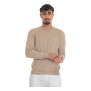 Stribede Manchetter Rundhalset Pullover