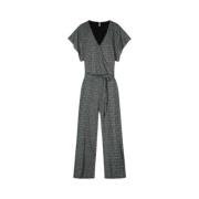 Bredbenede Kimonoærme Jumpsuit