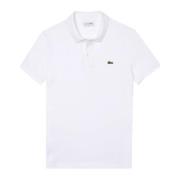 Slim Fit Hvid Polo