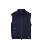 Herre Navy Blå Puffer Vest