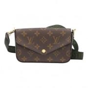 Pre-owned Canvas crossbody-tasker