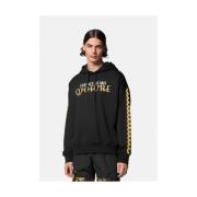 Chain Logo Hoodie Sort/Guld