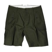 Cargo Bermuda Shorts Oliven