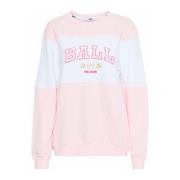 Hyggelig Sweatshirt med Broderet Logo