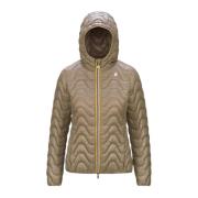 Eco Warm Beige Taupe Puffer Jakke