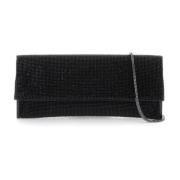 Krystal Mesh Clutch med Messingplader