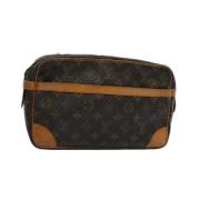 Pre-owned Canvas louis-vuitton-tasker