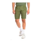 Hvide Bermuda Shorts Casual Trendy Stil