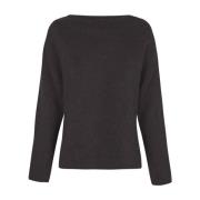 Alpaca, cashmere, silke oversize jersey