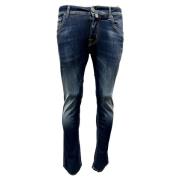 Turkis Label Slim Dark Vasket Jeans