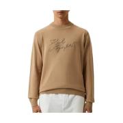 Strikket Crewneck Sweater