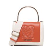 Monogram Mini Håndtag Skuldertaske Orange