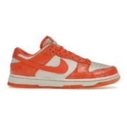 Cracked Orange Lowsneakers