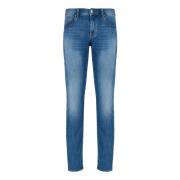 Slim Indigo Denim Jeans til Mænd