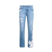 Lysblå Blonde Boyfriend Jeans