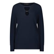 Cut-Out Finstrikket Sweater