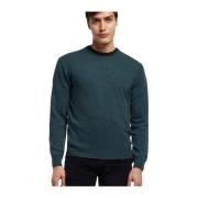 Uld og Cashmere Crew-Neck Sweater