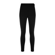 Sort Højtaljede Performance Leggings