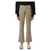 Cropped Fringed Pant