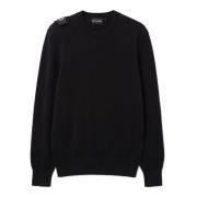 Sort Crew Neck Strik