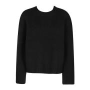 Tekstureret Crew Neck Sweater