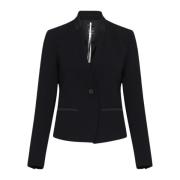 Sort Crêpe Blazer Miranda