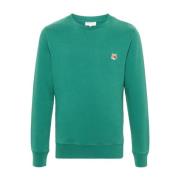 Grøn Logo Crew Neck Sweater