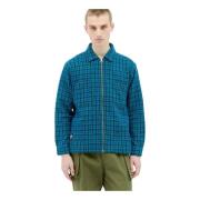 Check Mate Flannel Zip-Up Skjorte