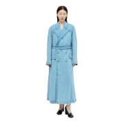 Denim Trench Coat