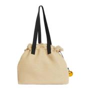 Sommer Straw Tote Taske