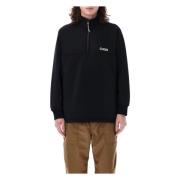 Sort Half-Zip Logo Sweatshirt Strikvarer