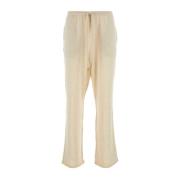 Ivory Wide-Leg Pant