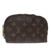 Pre-owned Canvas louis-vuitton-tasker