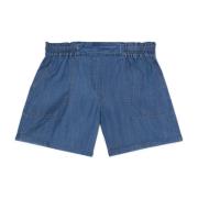 Tencel Denim Effekt Shorts