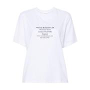 Logo Print Rund Hals T-shirt