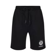 Fleece Bermuda Shorts med tegnefilmslogo