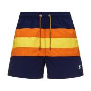 Farveblok Badeshorts