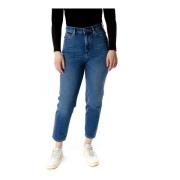 Højtaljede Mom Fit Jeans