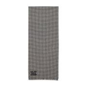 Klassisk Houndstooth Cashmere Tørklæde