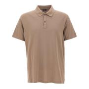 Herre Bomuld Polo Beige