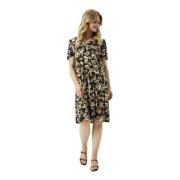 Lucy Dress Papillon Sleeves Sort