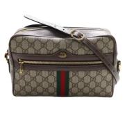 Pre-owned Canvas gucci-tasker