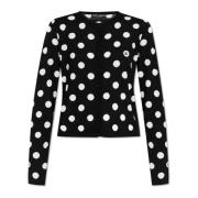 Polka-dot Mønster Cardigan