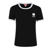 Klassisk Rib T-shirt i Sort