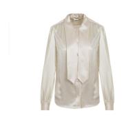 Elegant Craie Bluse til Kvinder